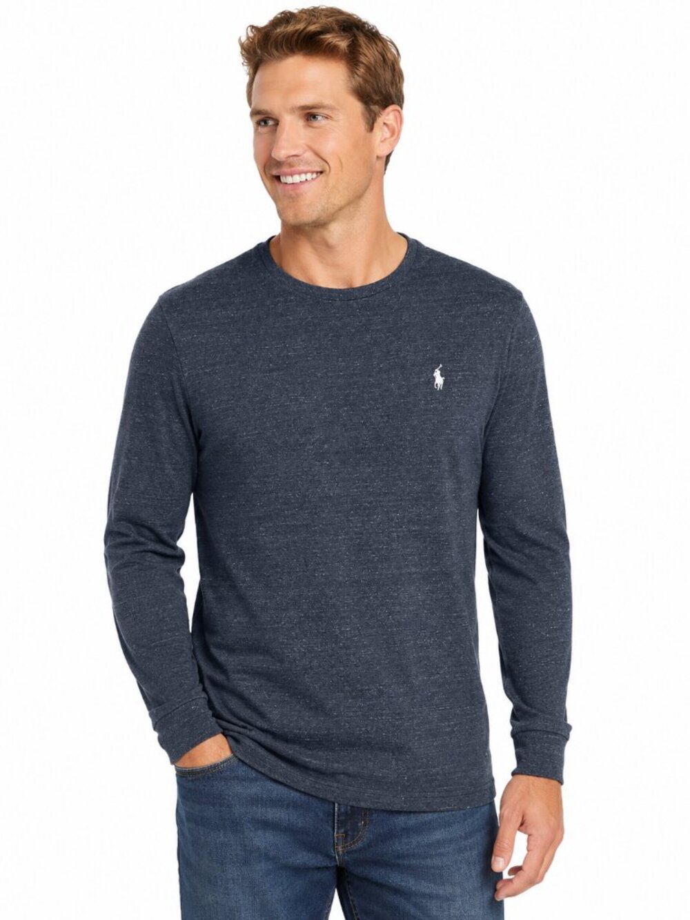 Polo Ralph Lauren Long Sleeve Crewneck Pony Logo Tee